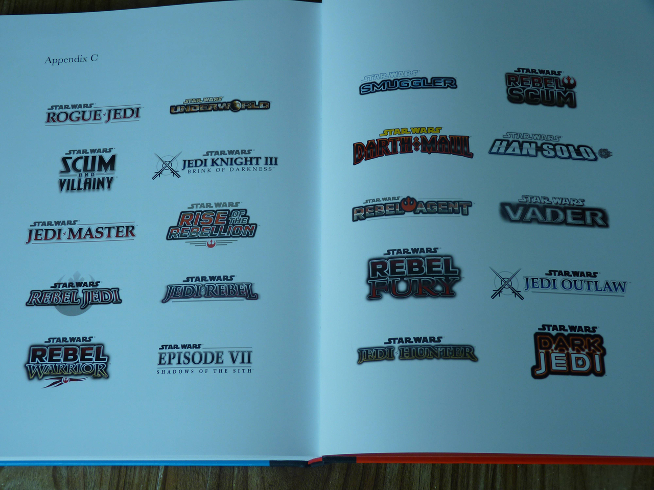 Les jeux Star Wars annulés