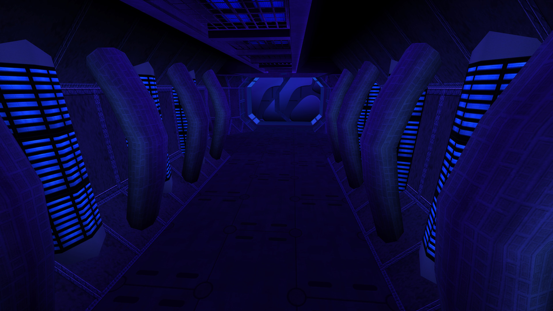 Wrecked Alien Spacecraft